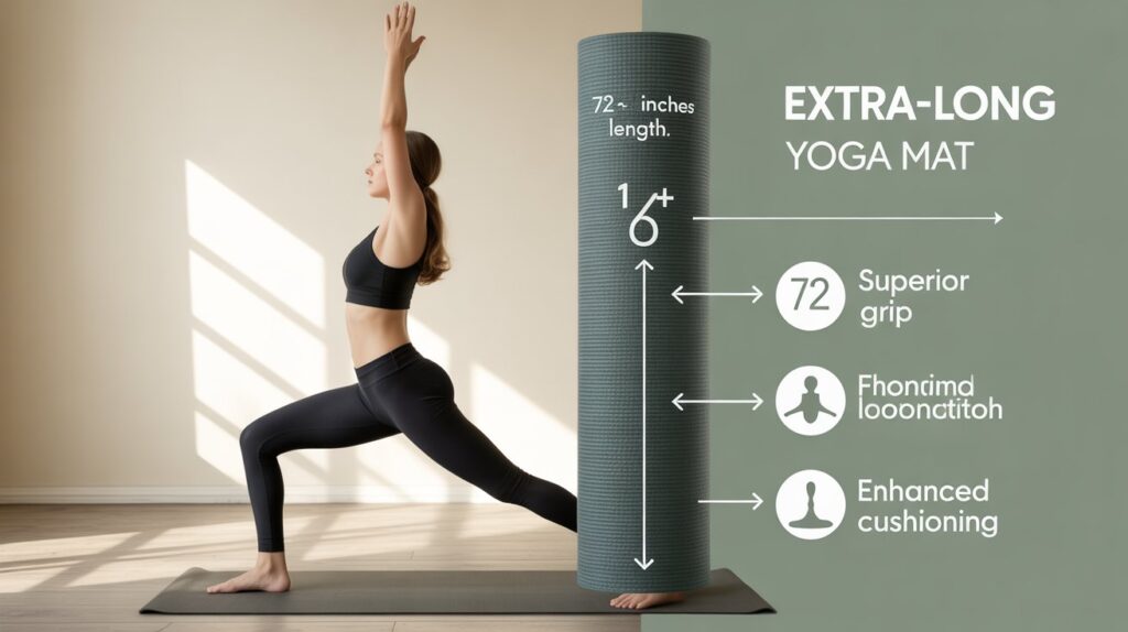 Find the Perfect Fit for Your Practice Extra-Long Yoga Mats