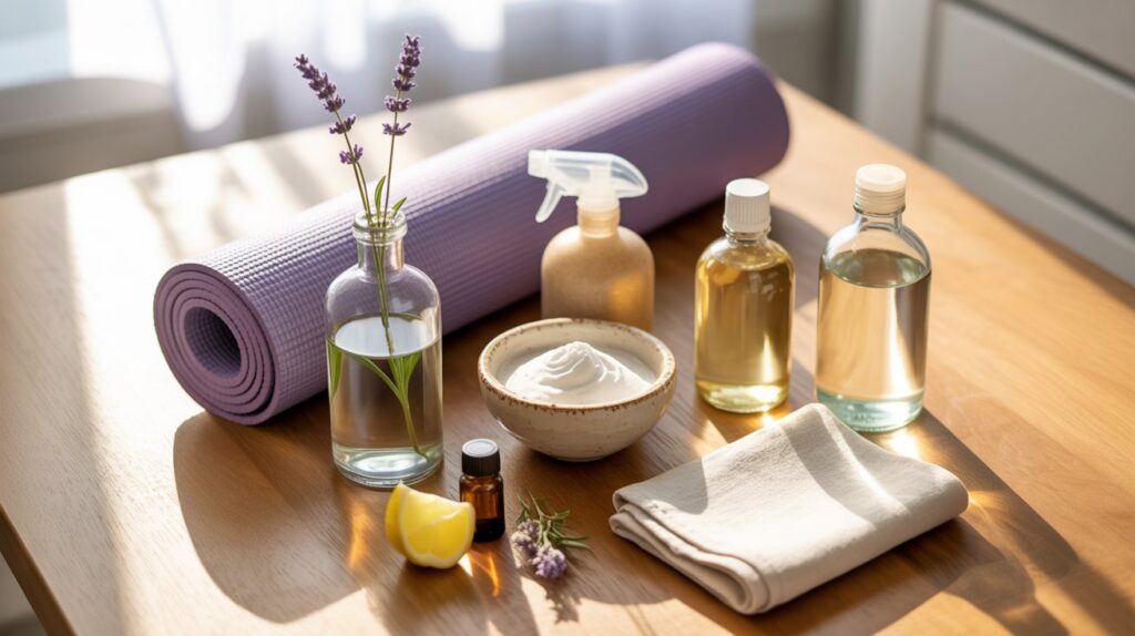 How to Clean a Yoga Mat the Right Way