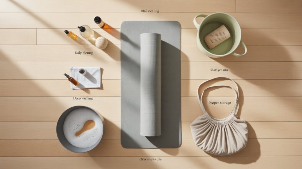 How to Clean a Yoga Mat the Right Way