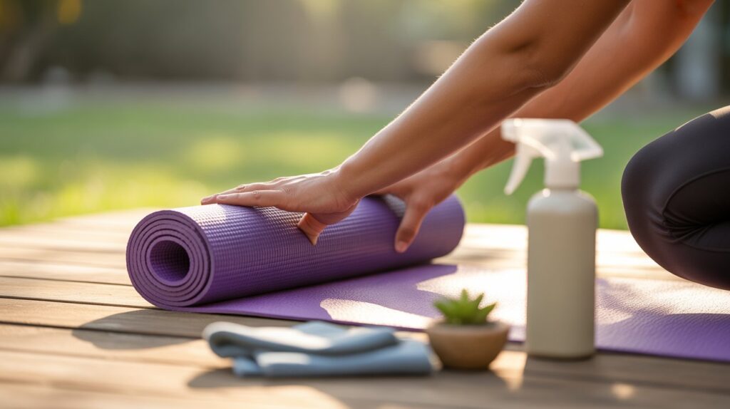 How to Clean a Yoga Mat the Right Way
