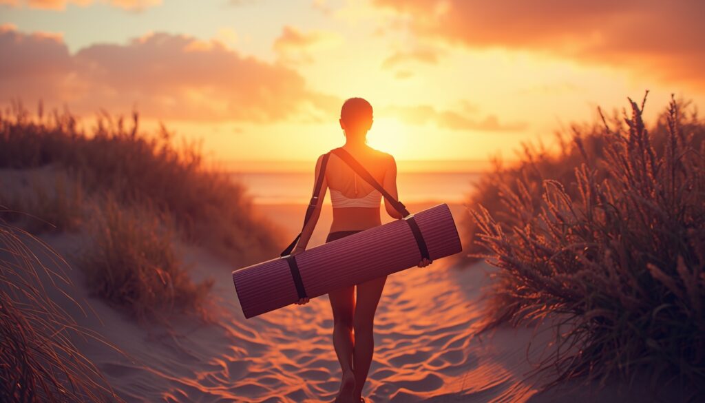 Best Yoga Mat for Outdoors: Top Picks for Grass, Sand, and Concrete.
