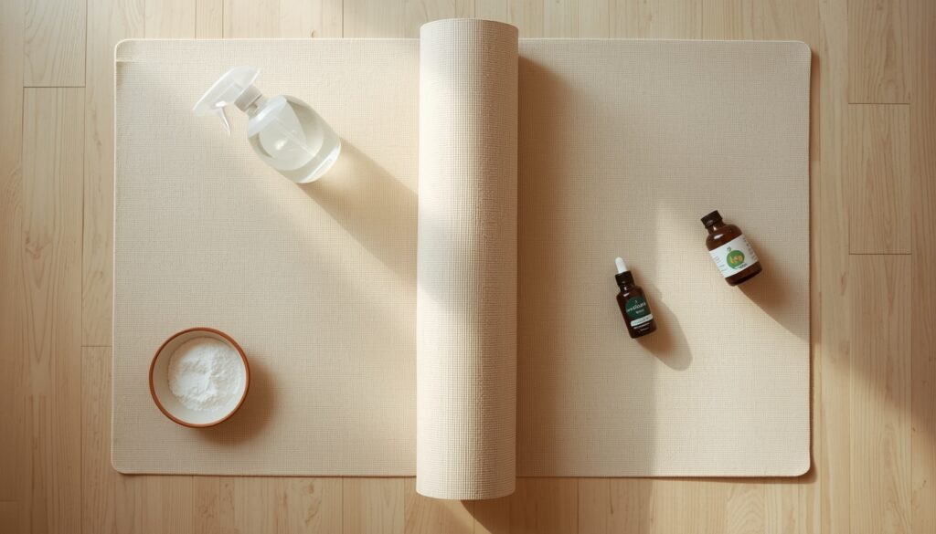 DIY Yoga Mat Cleaner Guide: Safe, Easy, and Chemical-Free Cleaning Methods.