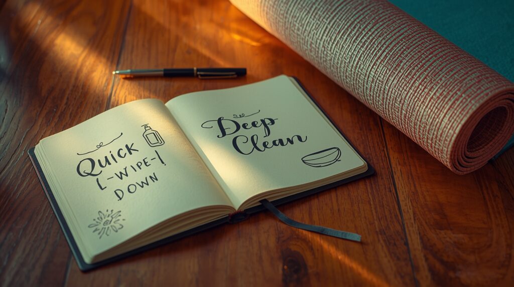 DIY Yoga Mat Cleaner Guide: Safe, Easy, and Chemical-Free Cleaning Methods.