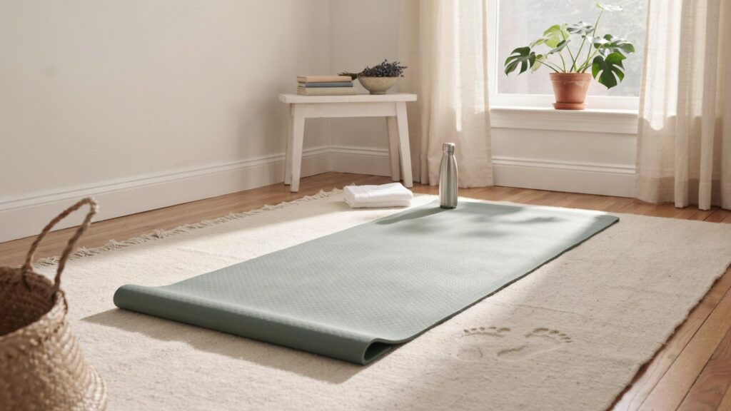 natural rubber yoga mat