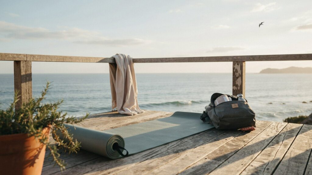 foldable yoga mat