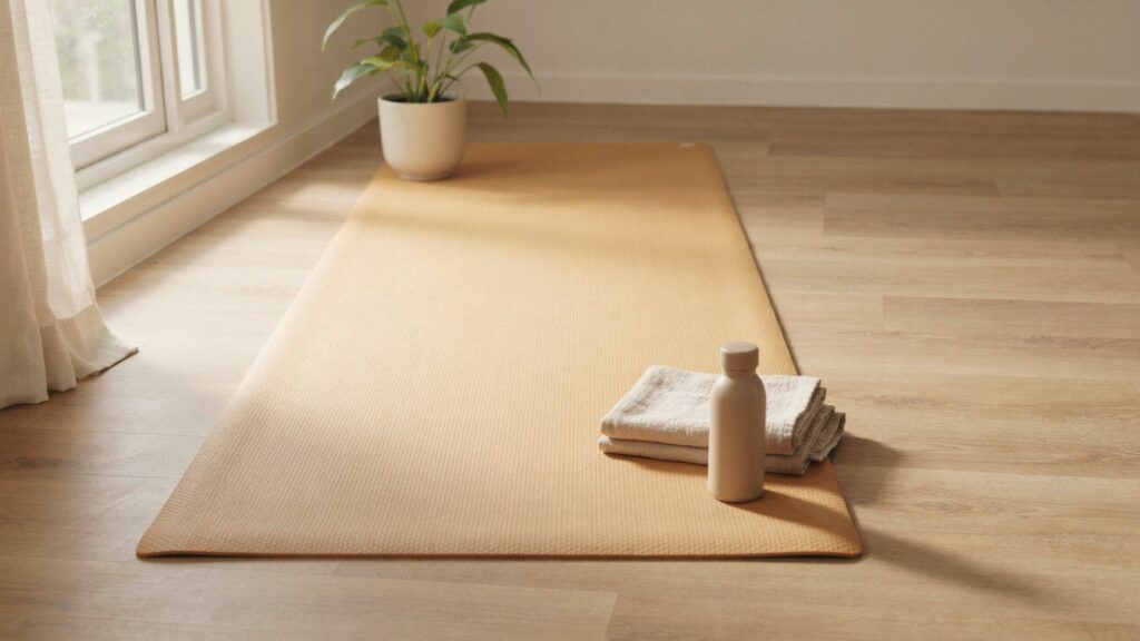 yoga turmeric latte pro mat