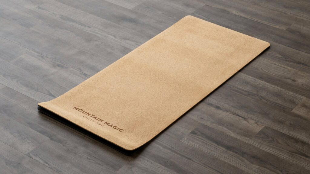 mountain magic unity pro cork yoga mat
