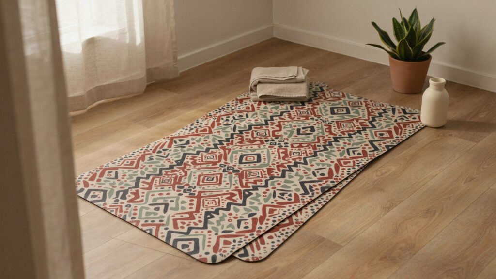 yoga mat comfort and stability